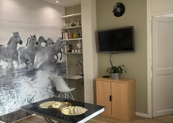 Des Terres Chaudes Proche Bord De Apartment *